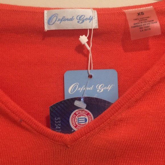 Oxford Golf Florida Gators V Neck Sweater NWT XS - Picture 2 of 2
